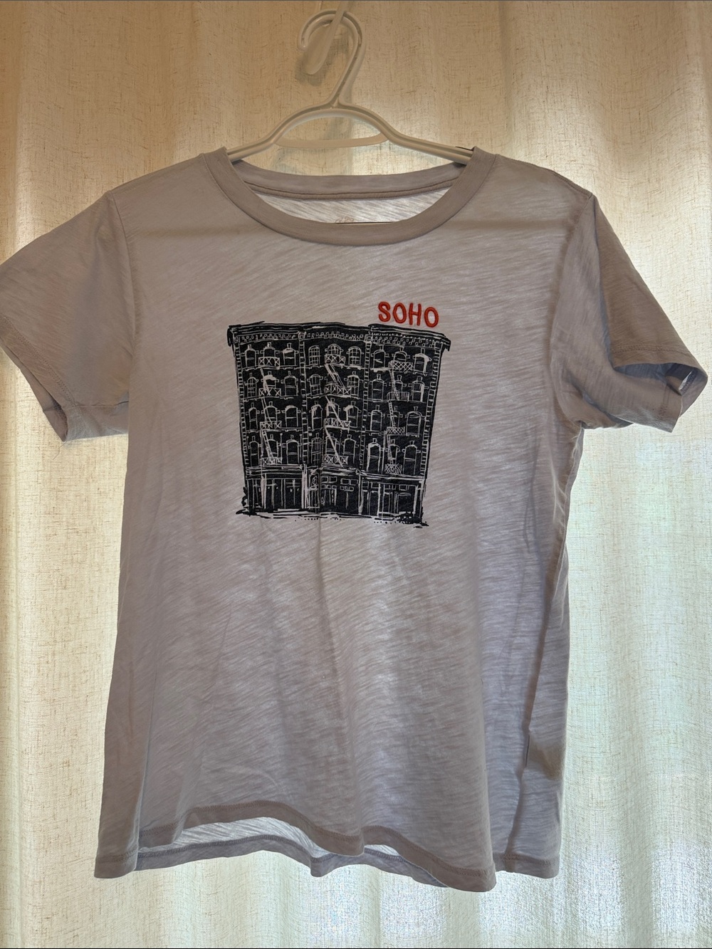 Soho Graphic Tee Light blue